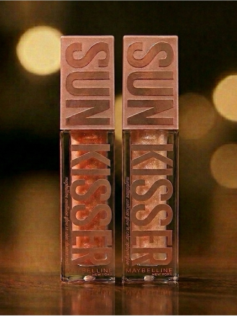 Maybelline Sun Kisser Liquid Glow Duo - Uptown Glow & Sol Search - NEW - Picture 2 of 9